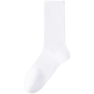 浪莎男士毛巾底加厚运动长筒袜