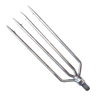 不锈钢鱼叉鱼叉叉头二齿三齿四齿五齿鱼叉倒刺鱼叉头水草耙子搭钩