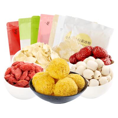 煲汤材料银耳羹干货组合