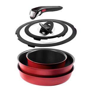 【升级款】Tefal/特福可拆卸百变套娃锅有钛不粘锅具套装全套家用