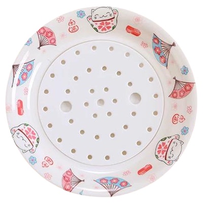 密胺双层沥水饺子盘果盘