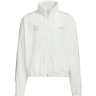 Adidas/阿迪达斯正品JG BTS WV JKT大童宽松立领外套KC2547