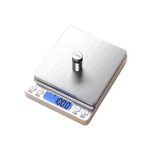 高精度电子秤精准厨房秤小型家用0.1g烘焙天平秤克数称食物秤黄金
