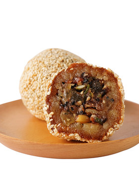 麻圆糕点小吃零食手工软糯