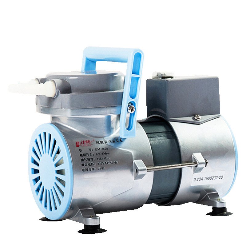 天津津腾 GM-0.20 无油隔膜真空泵 微型 实验室抽气泵 正负压两