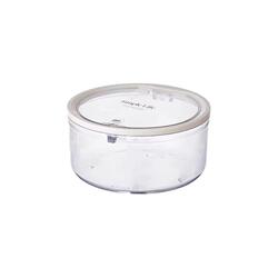 粉扑收纳盒桌面化妆品亚克力次抛口红护肤迷你翻盖杂物透明置物架