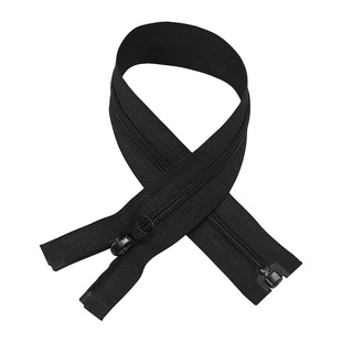 3号尼龙衣服单开尾拉链防晒衣运动服童细齿拉锁羽绒服校服拉链条