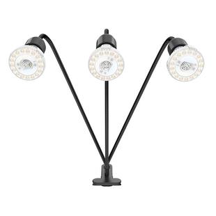 三思植物补光灯仿太阳全光谱植物生长灯家用室内大夹口多肉上色灯