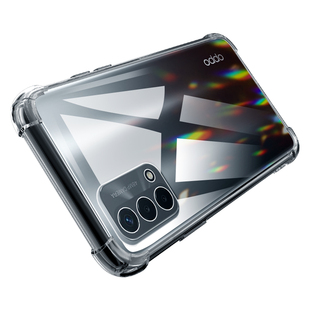 适用oppoa93手机壳5g边框全包气囊壳保护套简约外壳a93s手机套男女款防摔硅胶壳0pp0新款超薄超透全透明 软壳