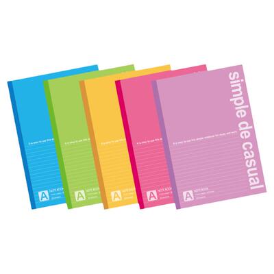 kaisa无线笔记本B5色彩分栏平摊