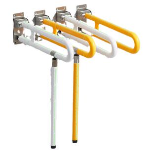 不锈钢厕所浴室安全折叠栏杆无障碍老人残疾人卫生间马桶防滑扶手