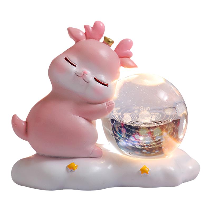 可爱鹿小夜灯生日礼物女生儿童