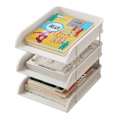 办公桌置物架文件收纳架学生书桌