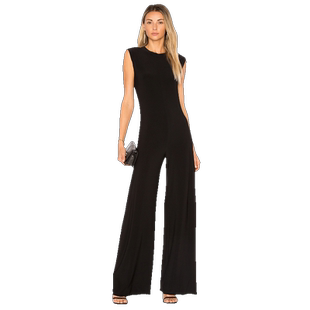 Norma Kamali无袖高级感修身显瘦一体小众时尚质感连衣裤REVOLVE