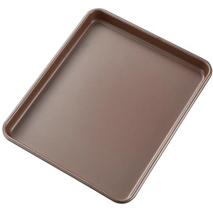 烤盘烤箱用家用提拉米苏模具雪花酥饼干不沾烤盘长方形烤箱专用盘