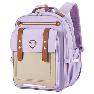 卡拉羊书包女小学生云朵1-4-6年级轻便减负防下坠双肩包