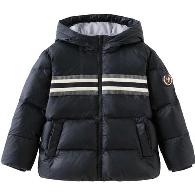 戴维贝拉男童羽绒服连帽