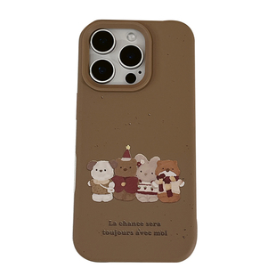 趣味可爱卡通jellycat适用苹果iPhone16ProMax手机壳带挂件15pro新款14硅胶13小众15女款14pro创意12全包11男