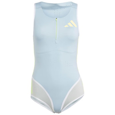 田径精英阿迪达斯速干连体比赛服