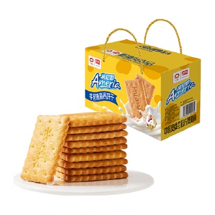 盼盼梅尼耶高钙牛乳饼干营养早餐代餐零食手指饼干礼盒800g*1箱