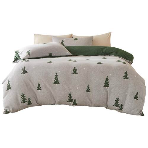 水星家纺针织棉三/四件套母婴A类抑菌全棉套件儿童床笠被套床品