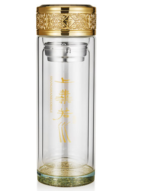 双层玻璃杯高硼硅男士水杯