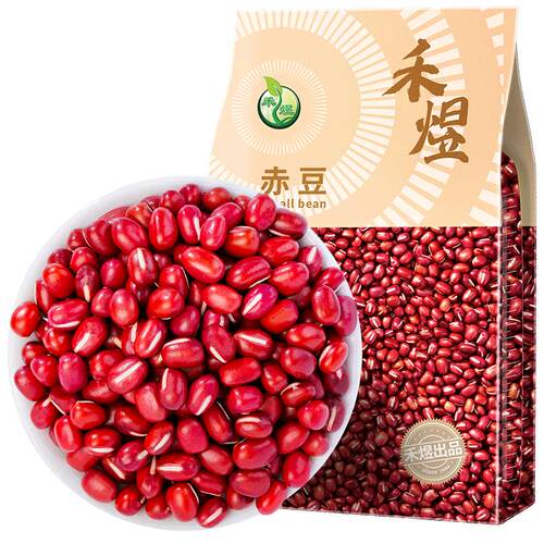 禾煜杂粮红豆赤豆1kg 红小豆奶茶红豆红豆薏米杂粮熬粥豆沙馅粗粮