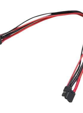 XT30U(2+2)镀金电源插头加信号线