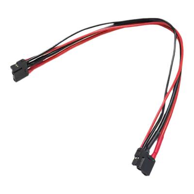 XT30U(2+2)镀金电源插头加信号线