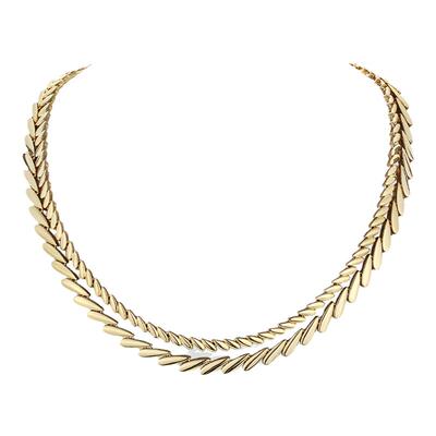 RetroChic复古时尚麦穗项链