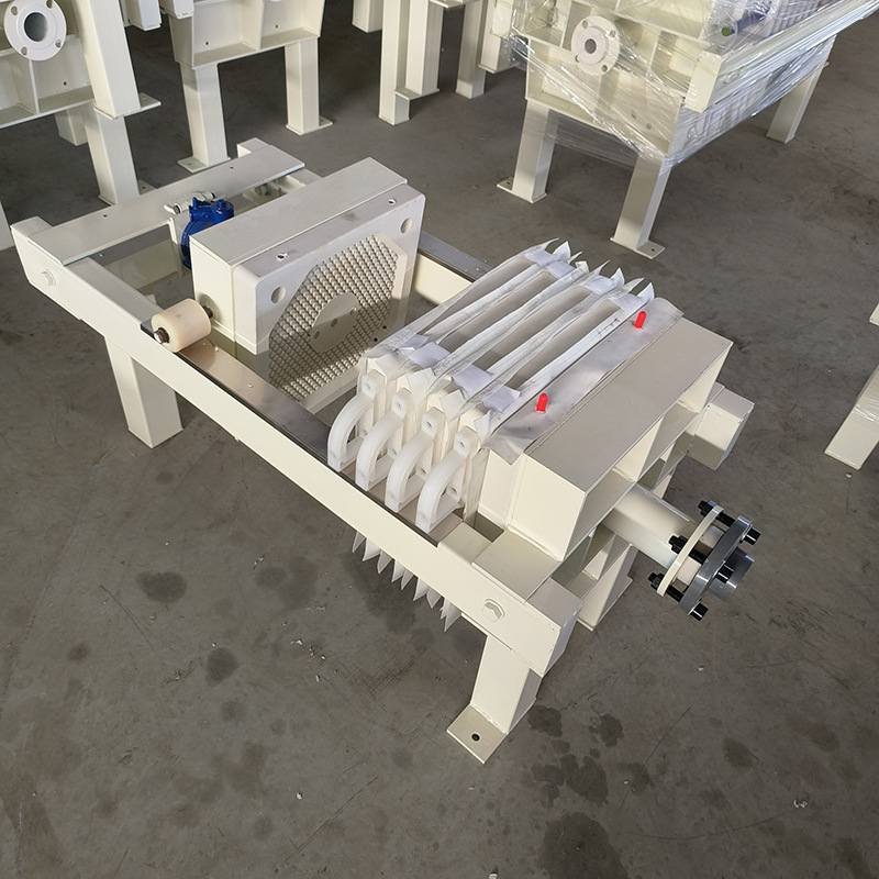 小型污泥压滤机隔膜式水处理设备固液分离印染化工高压