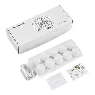 镜前灯化妆镜补光灯专用免打孔浴室化妆台化妆LED网红自粘灯泡