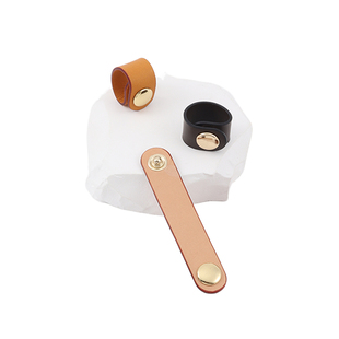 水桶包包带调节扣lv植鞣革牛皮卡扣nano肩带缩短神器固定包扣配件