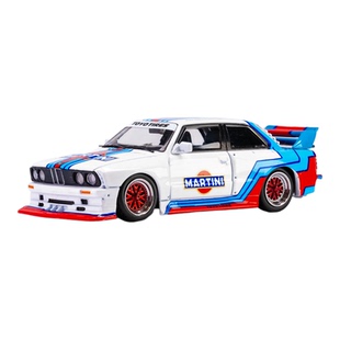 宝马M3 E30 LTO BOSS GULF SW 1:64仿真合金汽车模型改装低趴改装