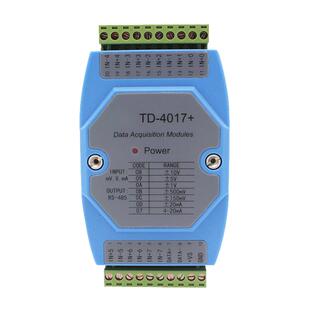 热电偶转485采集模块K型 热电阻PT100温度信号输入Modbus RTU协议