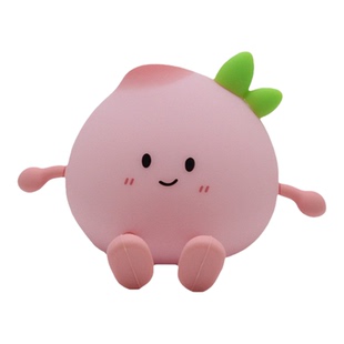 小屁桃拍拍灯卧室儿童睡眠小夜灯床头灯伴睡柔光送女朋友生日礼物