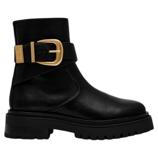 厚底Steve Madden思美登LEXS女鞋圆头松糕靴西部靴