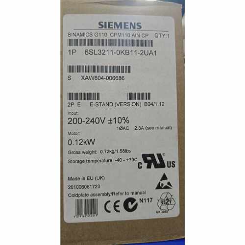 询价-6SL3211-0KB11-2UA1 备件交流驱动
