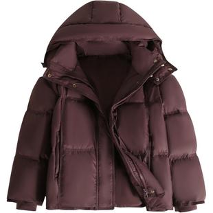 果拉拉童装女童羽绒服龟背款加厚2025秋冬季新款男童90白鸭绒外套