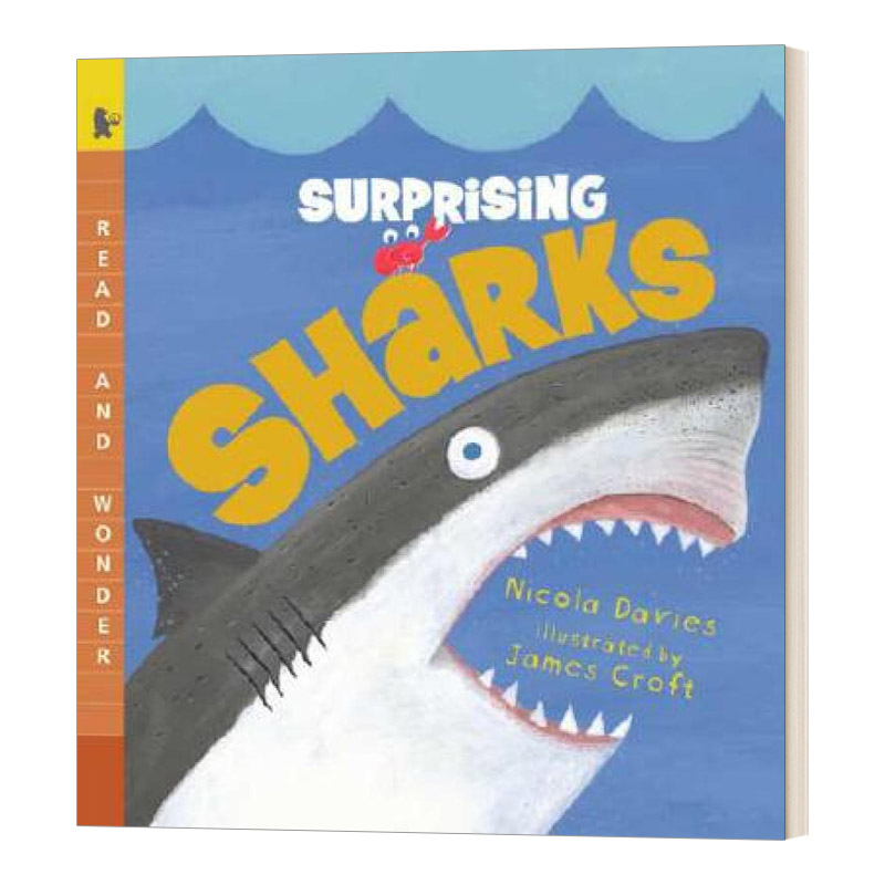 英文原版 Surprising Sharks Read and Wonder系列 惊奇的鲨鱼 阅读和思考 英文版 进口英语原版书籍