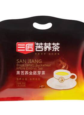 [专利款]三匠品质黑苦荞茶全胚芽