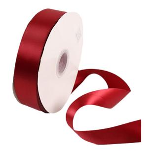 0.6-4cm酒红色丝带婚庆布绸带烘焙礼品包装彩带圣诞蝴蝶结Diy丝带