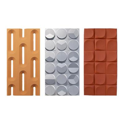 PU几何板3D砖马赛克轻质砖轻淘石