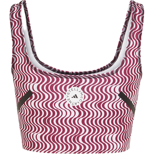 Adidas/阿迪达斯官方正品STELLA CROP女士时尚健身运动背心HG6881