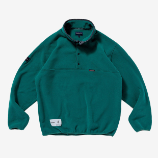 DESCEENDANT摇粒绒卫衣dcdt西山彻宽松立领套头非wtaps beamsSSZ