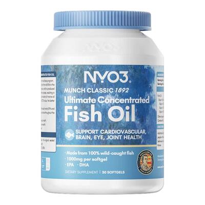 NYO3南极磷虾油升级中老年保健高含量15粒成人omega-3