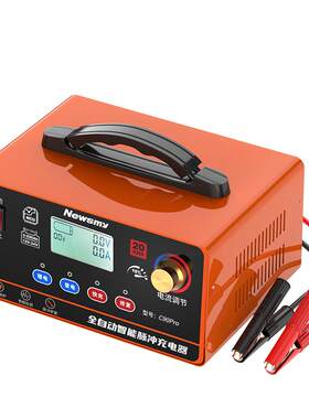 纽曼12V24V智能脉冲修复充电器