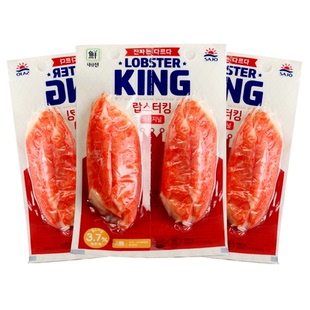 韩国思潮大林鳕龙虾模拟蟹肉棒即食无法呼吸手撕蟹柳低脂海味零食