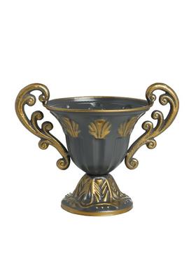 餐桌装饰摆件客厅糖果复古托盘轻奢铁艺水果盘欧式单层点心盘蛋糕