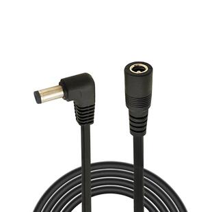 3米大功率DC5.5*2.5电源连接线19V/24V10A公母头弯延长线纯铜180W